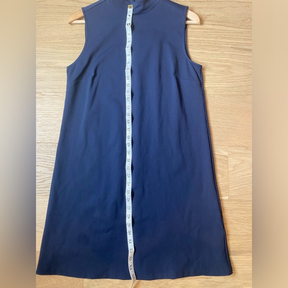 Cynthia Rowley mock neck mini dress, size 10, navy - Picture 6 of 6